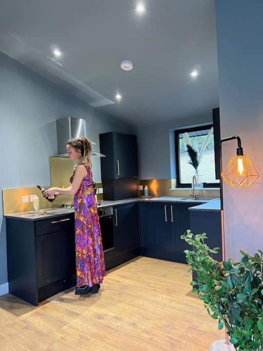 Luxury Lodge In The Treetops Llanbrynmair Εξωτερικό φωτογραφία