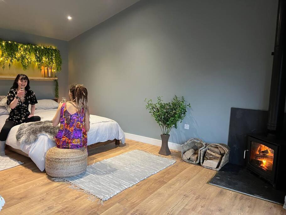 Luxury Lodge In The Treetops Llanbrynmair Εξωτερικό φωτογραφία